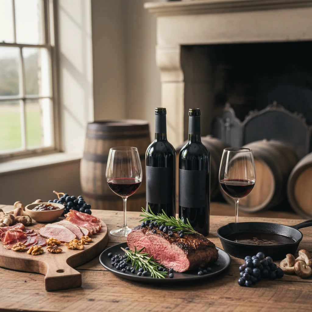 Wine with Gamey Meat