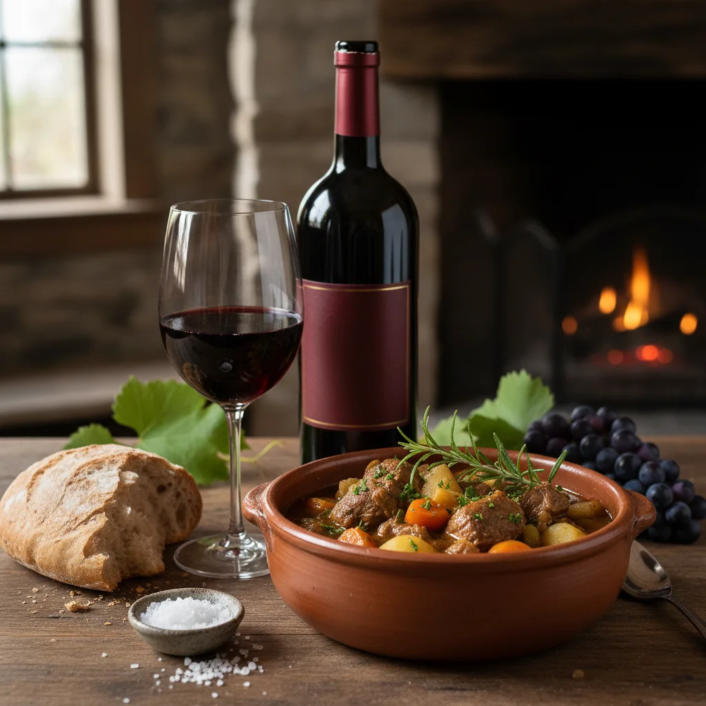 Lamb Stew and GSM Blends – Wine with Gamey Meat